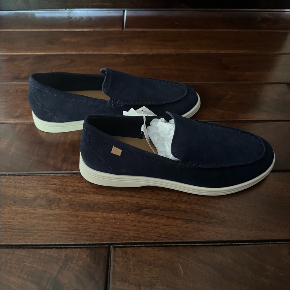 Navy Blue Boys’s Zara Loafers - Picture 2 of 6